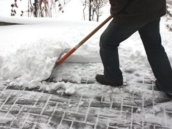 Schnee räumen, Winterdienst